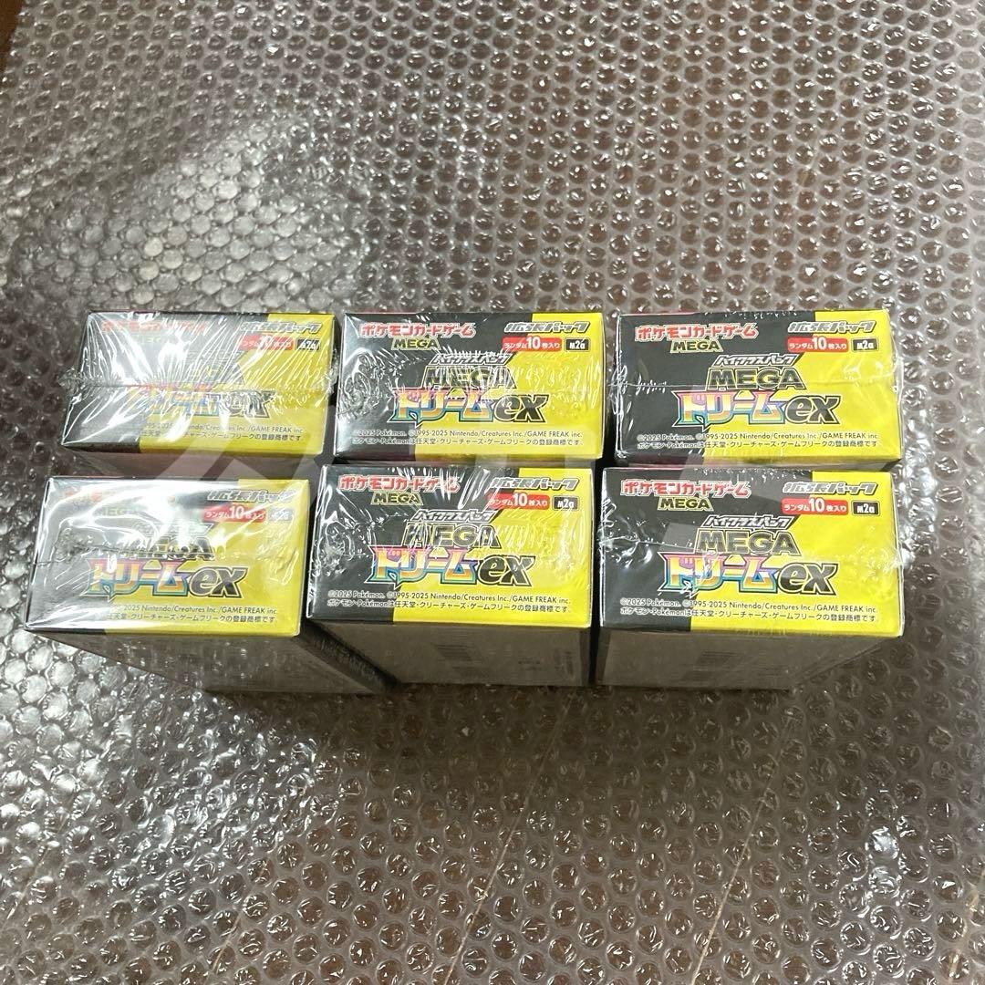 MEGAドリームex　6BOX　シュリンク付