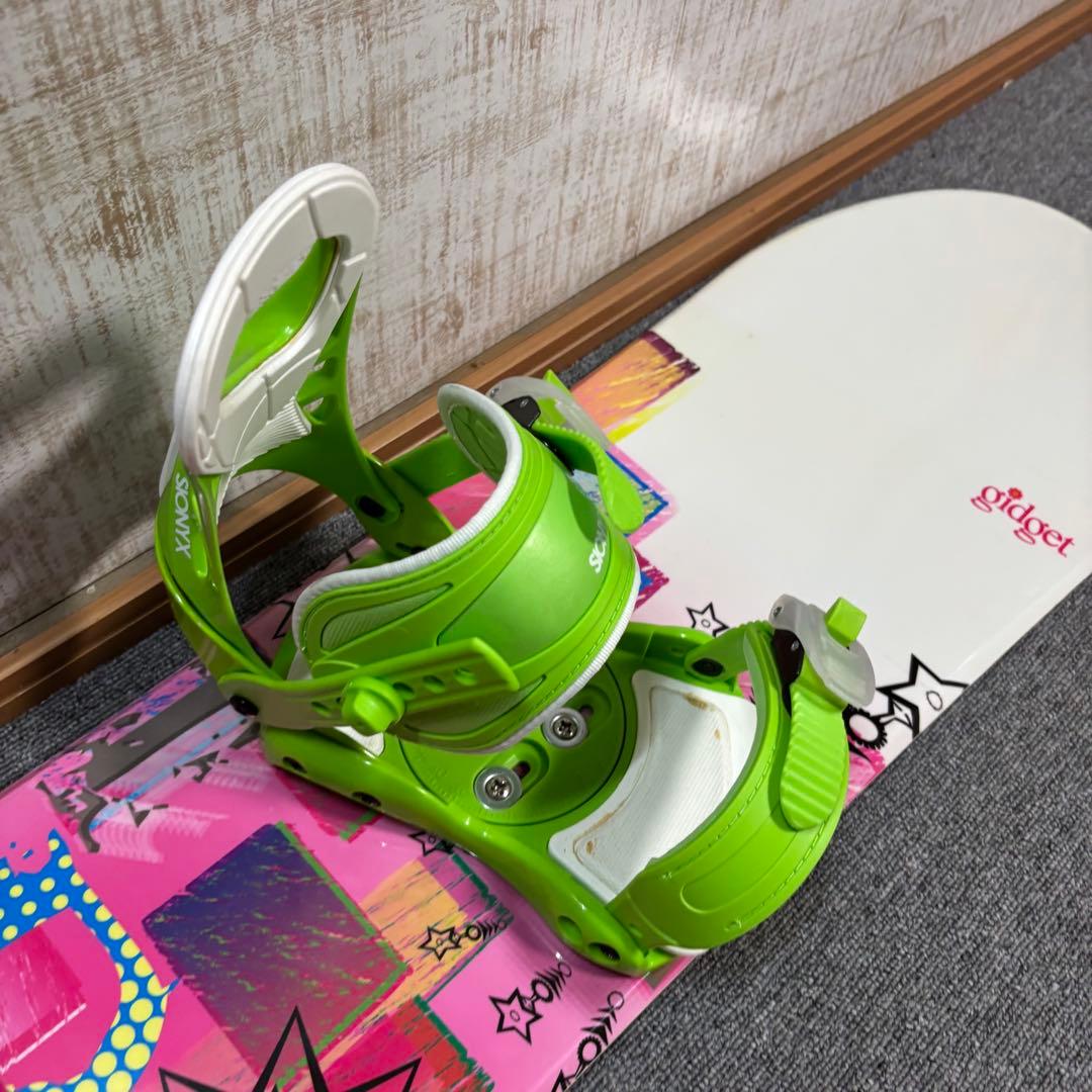 【送料無料】gidget スノーボードセット