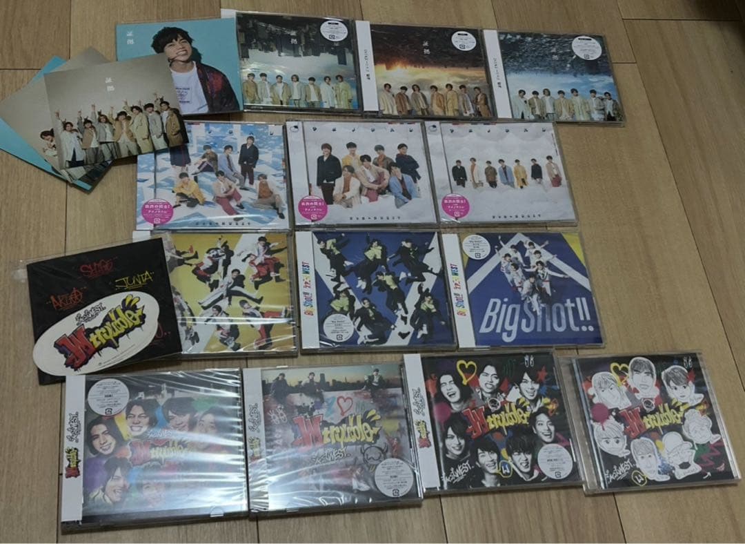 ジャニーズWEST WEST CD アルバム まとめ売り