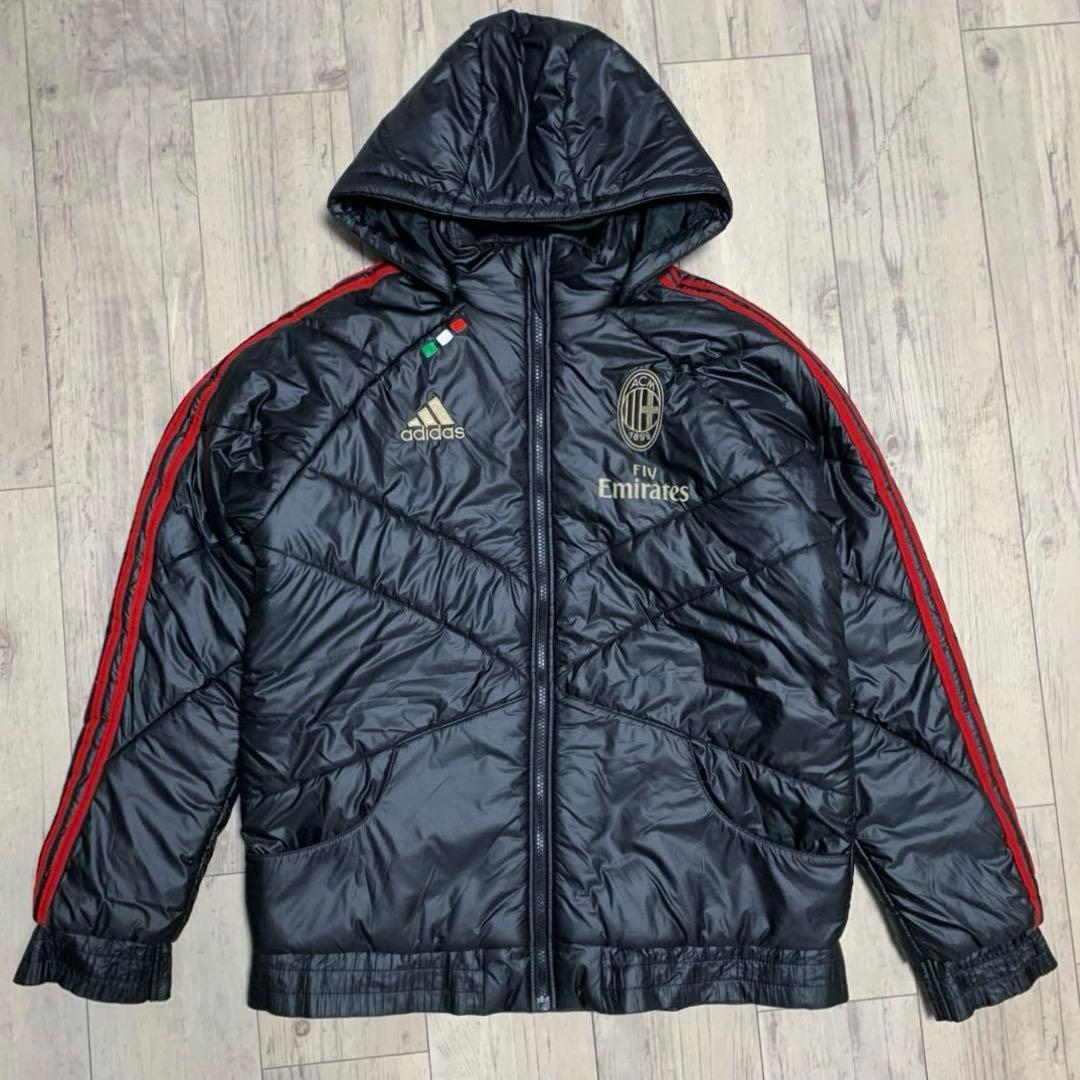 adidas アディダス ACミラン 中綿 パフジャケット パーカー