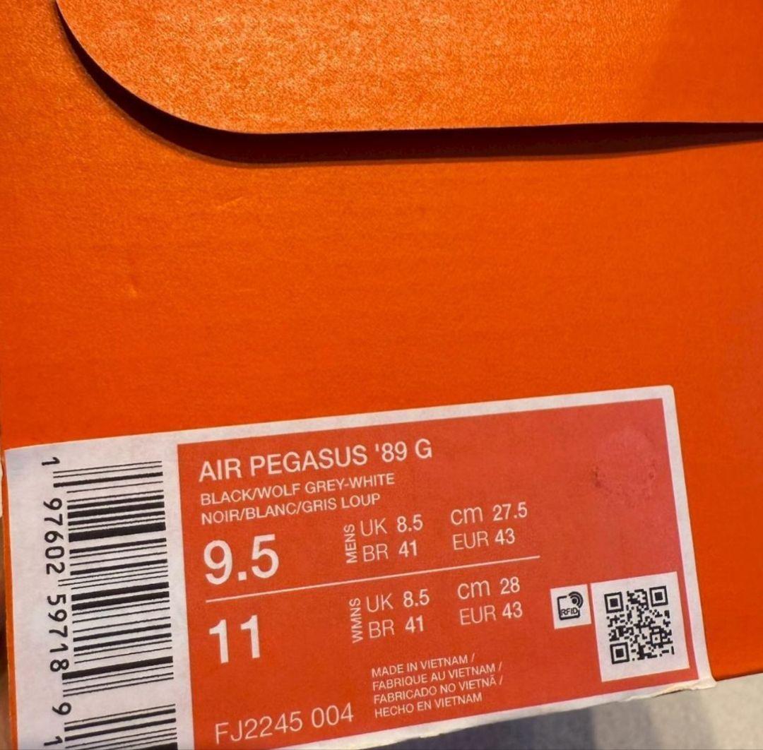 【新品】Nike Air Pegasus 89G　ゴルフシューズ27.5cm