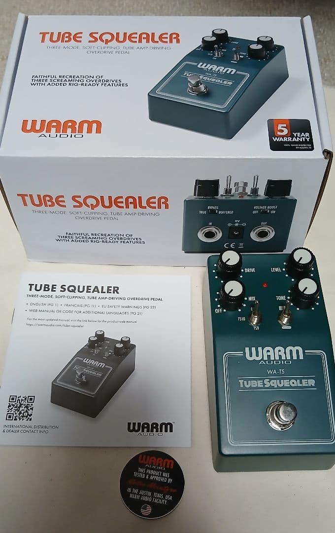 WARM AUDIO / TUBE SQUEALER ほぼ新品