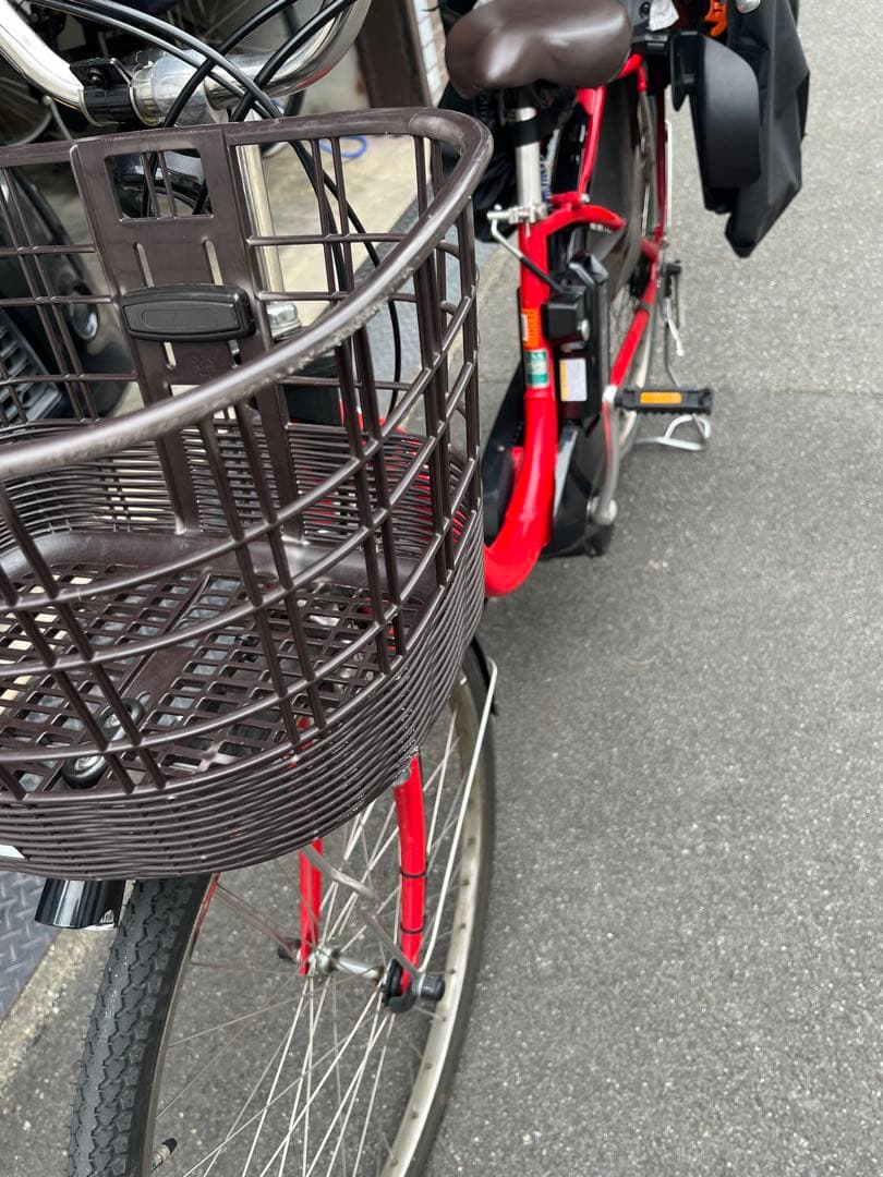 ヤマハ 電動自転車 ギア３段階チャイルドシート付き直接引渡しのみ