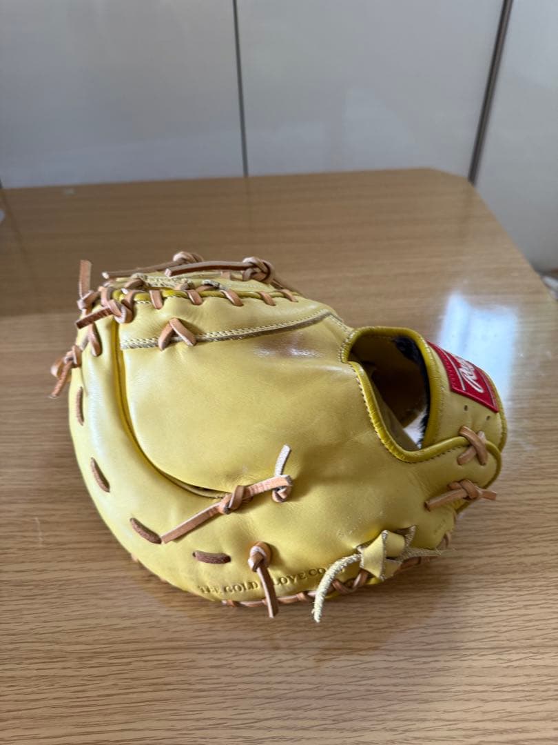 Rawlings 軟式グローブ イエロー　ファーストミット