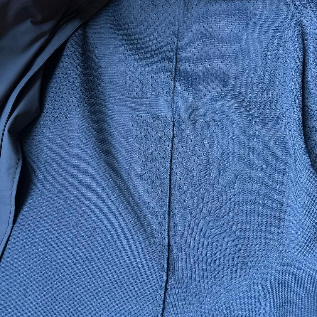 DESCENTE デサント フード付きジャケット ネイビー サイズO