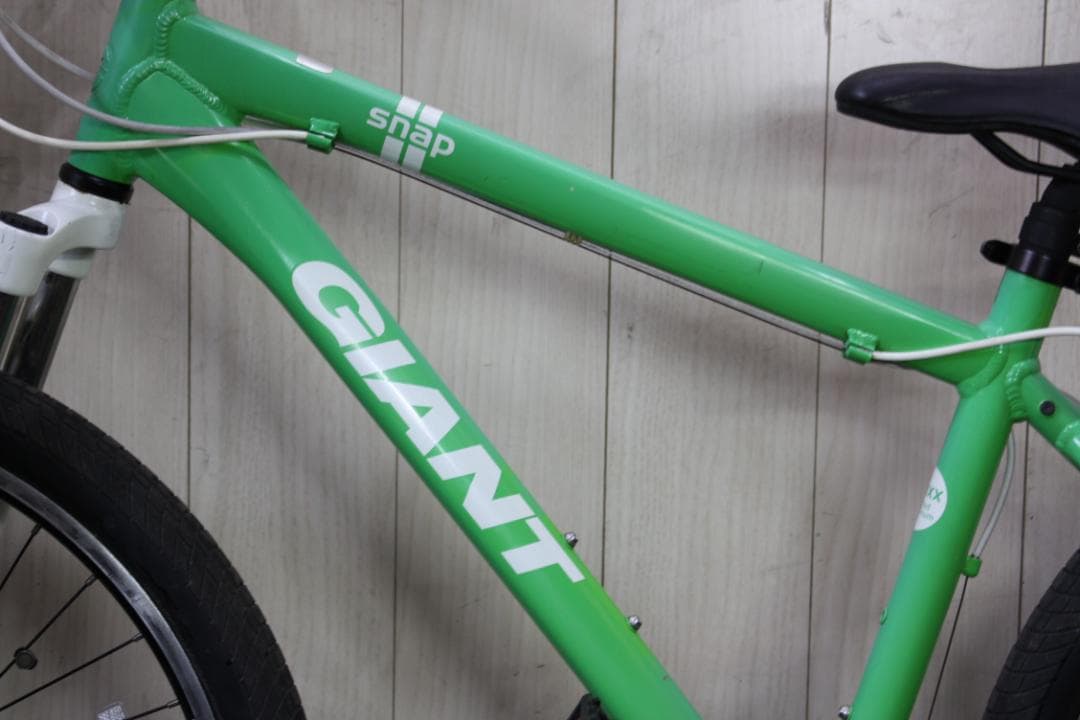 GIANT SNAP 26型 アルミ 21速 430mm MTB GREEN