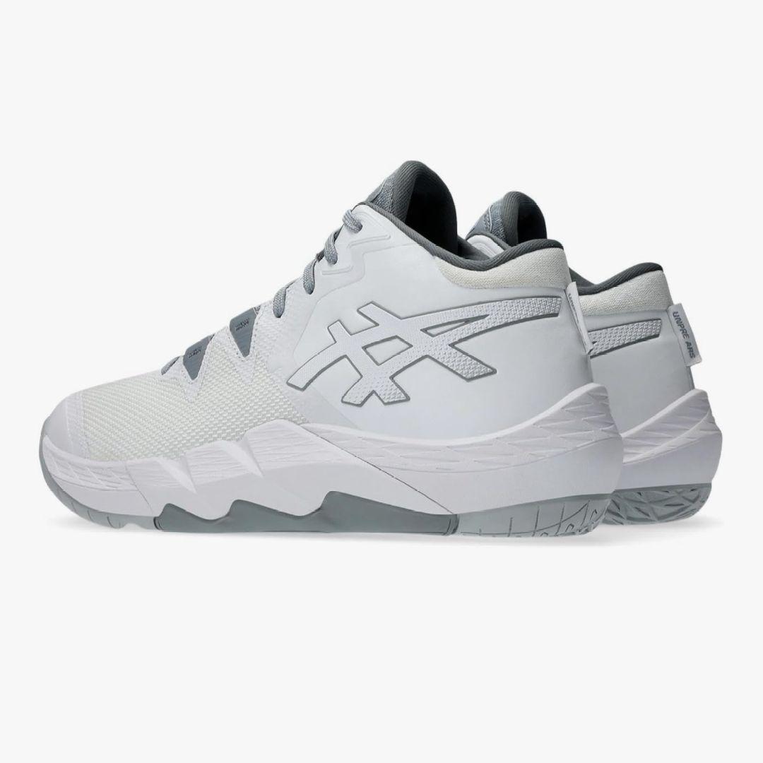 ASICS バッシュ 24.5cm ホワイト グレー UNPRE ARS 2
