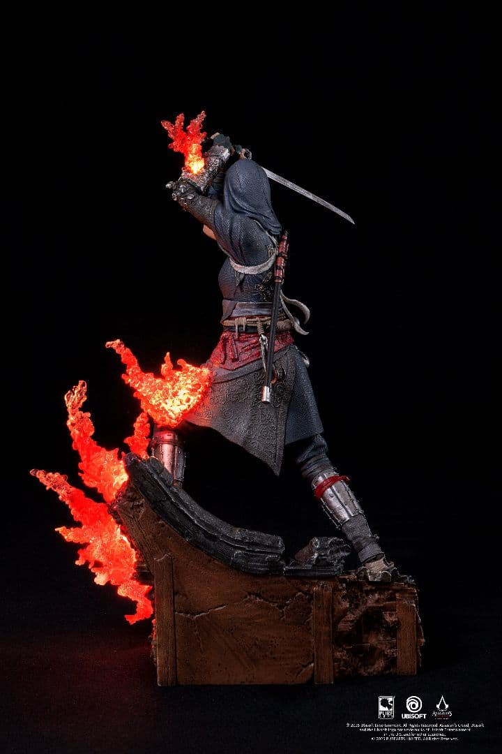 ピュアアーツ アサシンクリードシャドウズ 奈緒江＆弥助 1/8スケール PVC