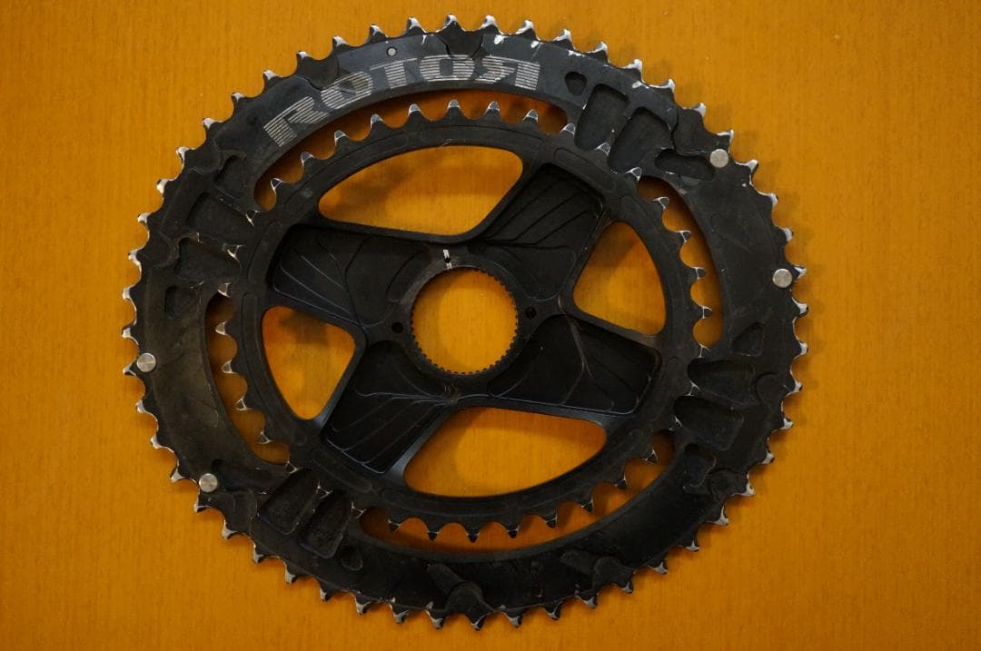 ROTOR 52-36T オーバルチェーンリング QRINGS 2X DM11速