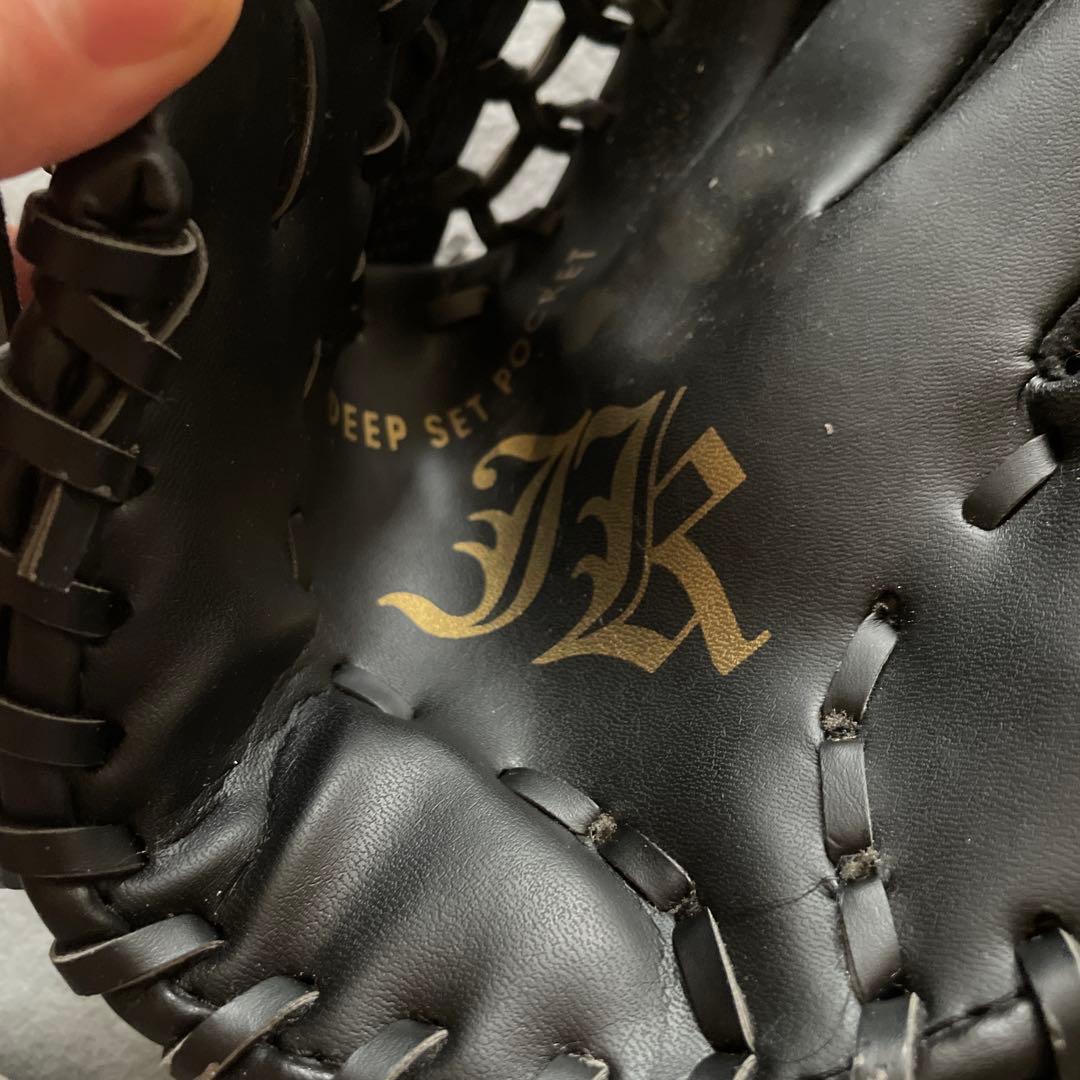 JK ブラック 軟式グローブ