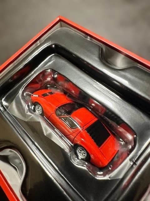 【未開封・TOMYTEC】TLV ランボルギーニ ミウラ P400（朱）