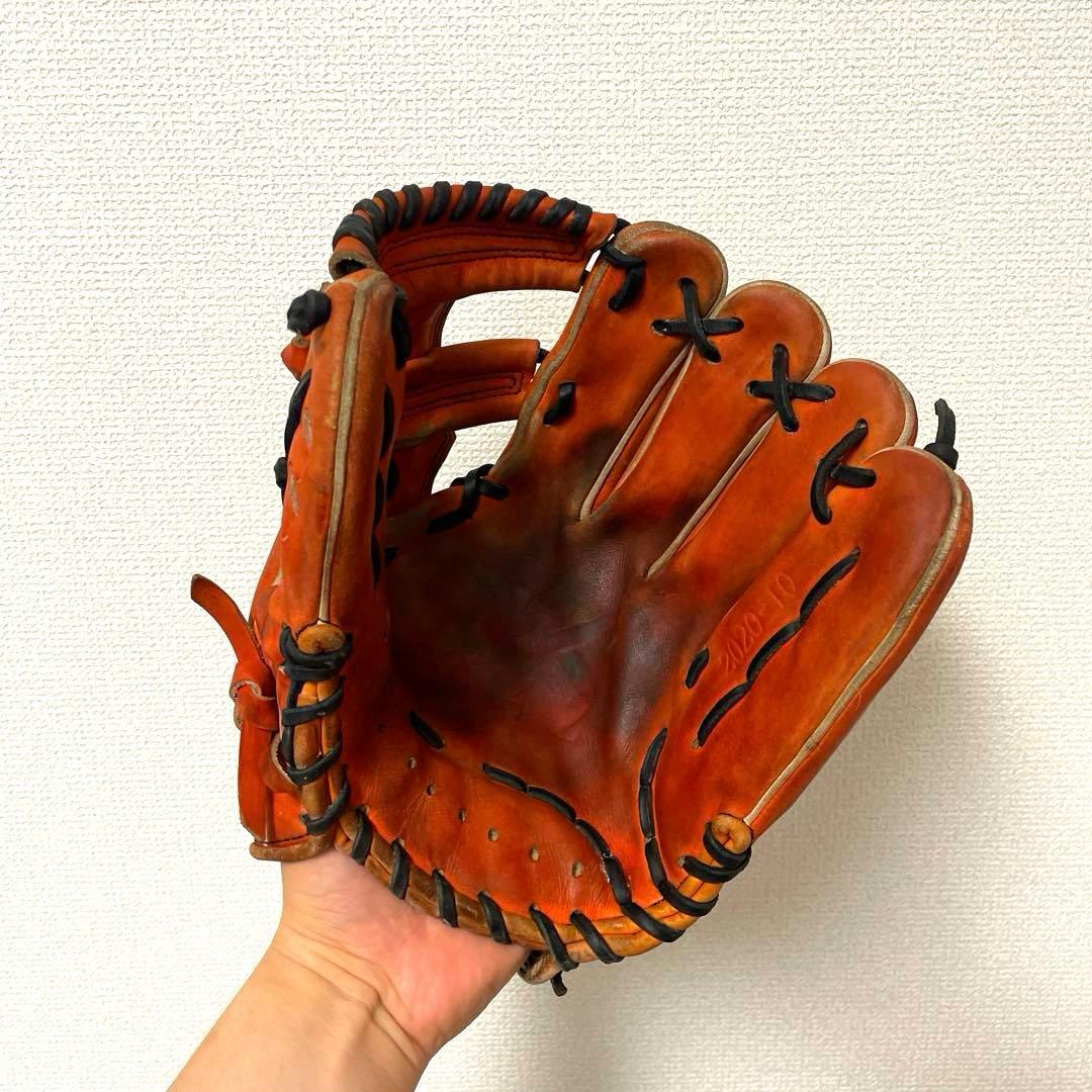 420 K オーダー 型抜群 即戦力 硬式 内野手用グローブ