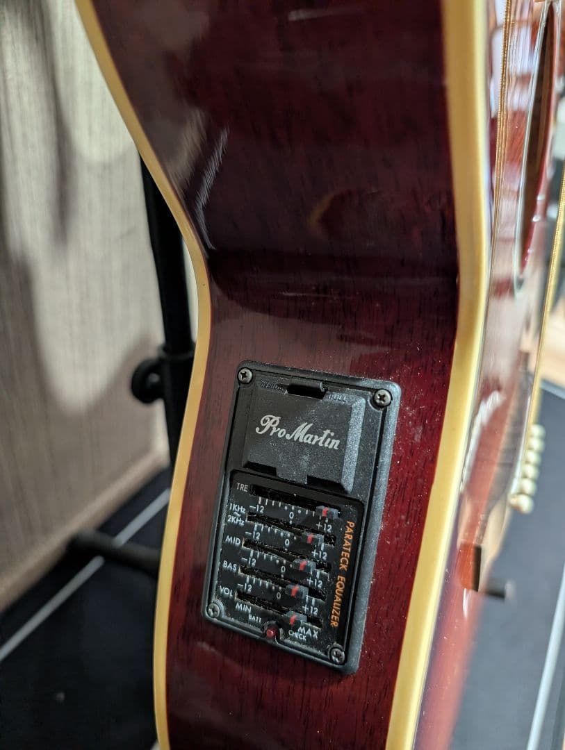 美品/良音/ProMartin　EA450WRS 純正エレアコ　弦低め　弦新品