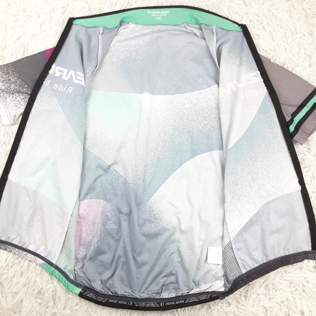 美品◎PEARL IZUMI NUCKILY サイクリングウェア上下セット 黒灰