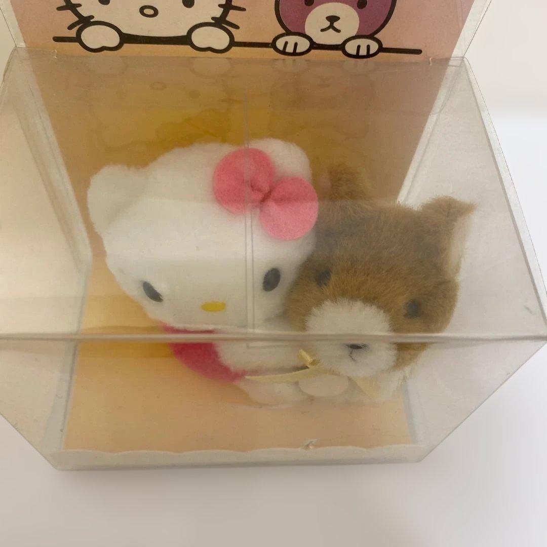 未開封 箱付　ハローキティとお友達 ウェルッシュコーギー ぬいぐるみ 犬シリーズ