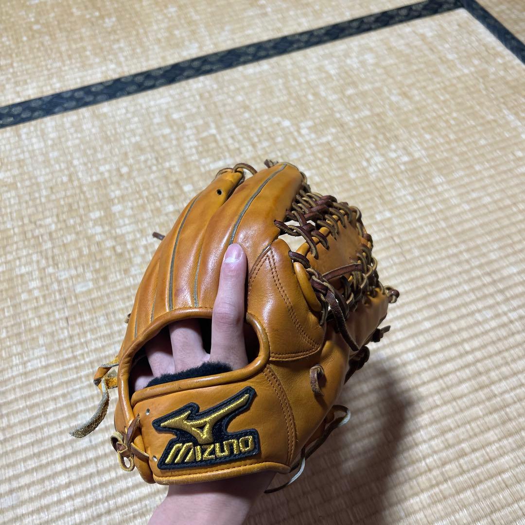 ミズノプロ　イチローモデル　ソフトボール外野用　指カバー　袋付き