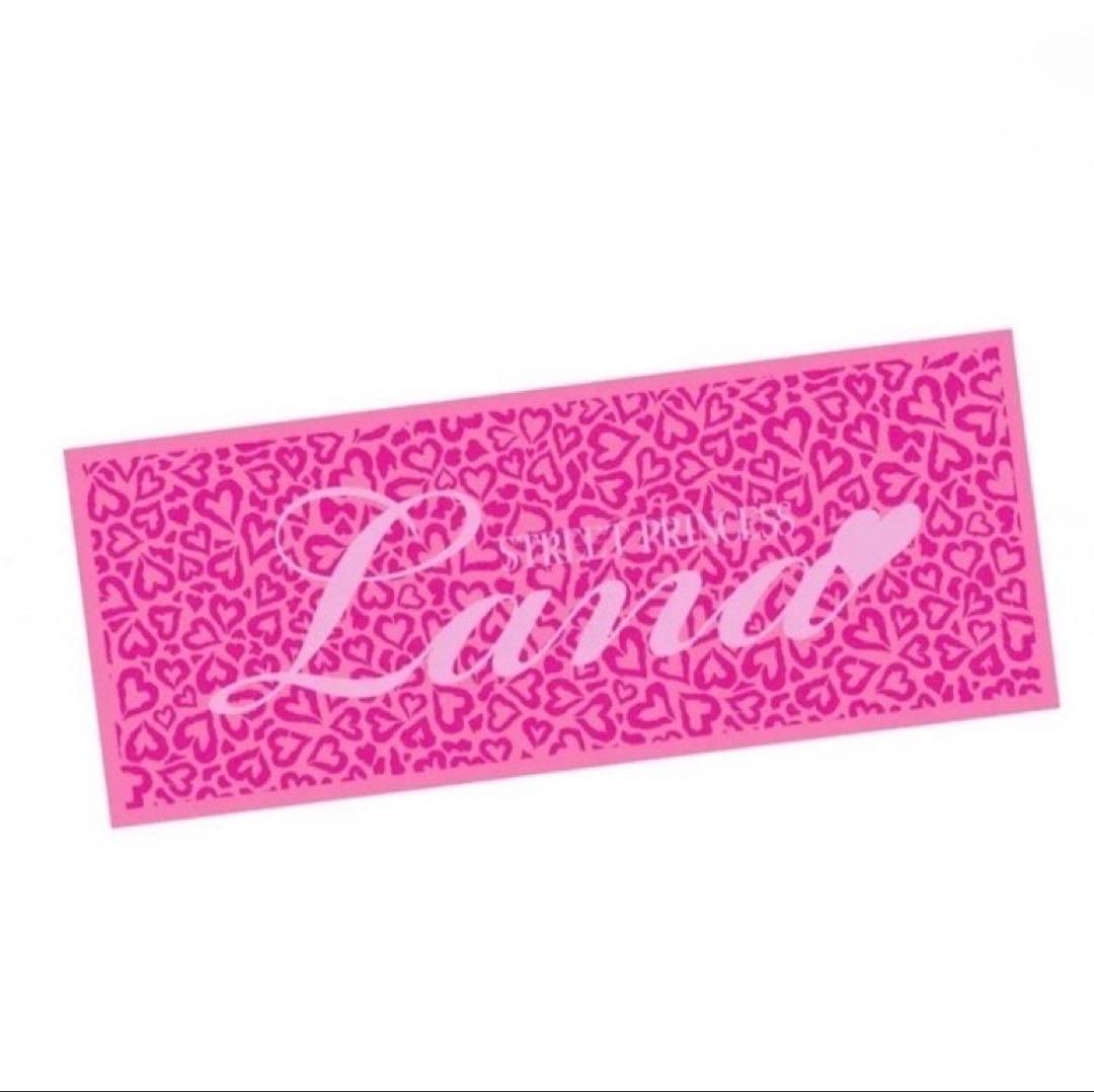 【新品未開封】LANA ライブ限定タオル ピンクヒョウ柄 ライブグッズギャルかわ