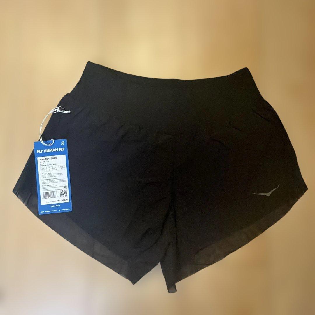HOKA ホカ　グライド 4インチ ショーツ　レディースXSサイズ