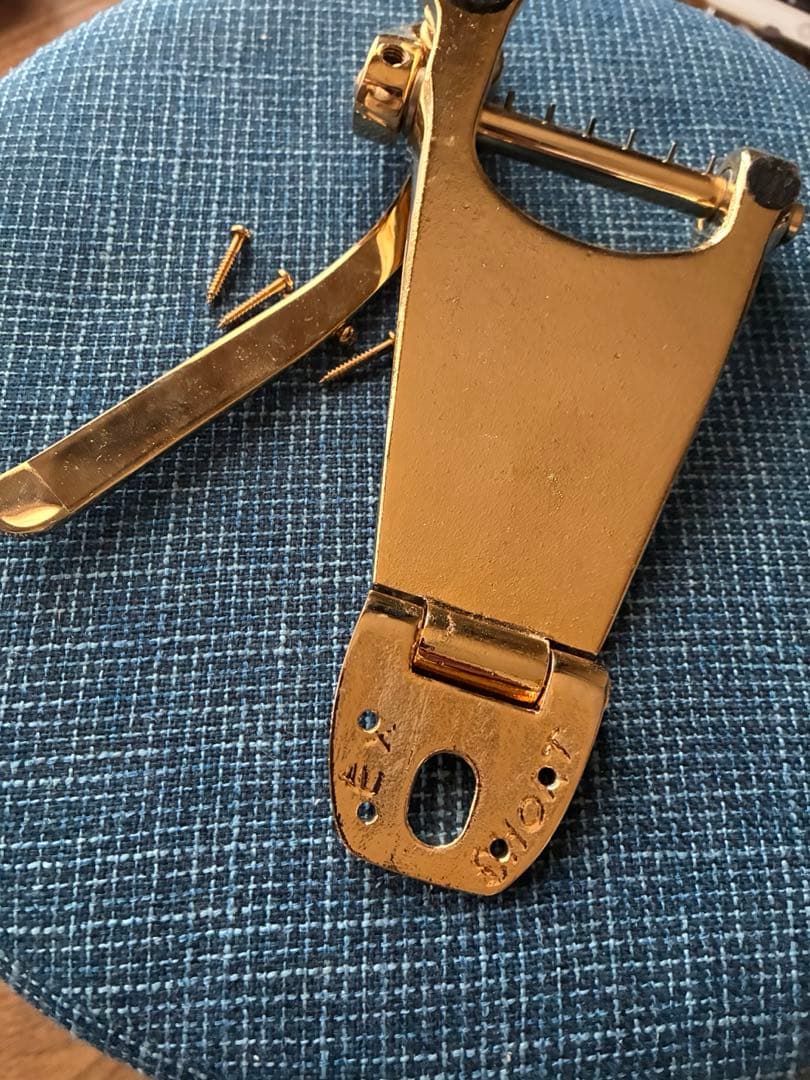 美品　Bigsby B3 GOLDトレモロ　セミアコ　フルアコ　335