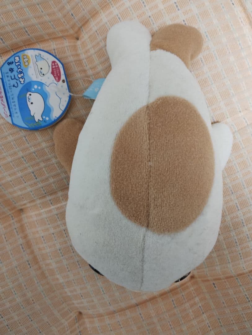 あざらし　まめゴマ　ぬいぐるみ　はむゴマ？　サンエックス　　タグ付き　アザラシ