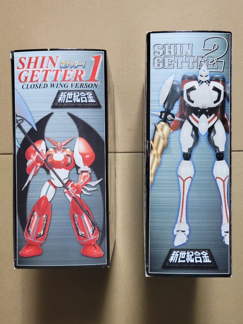 新世紀合金　真ゲッター1　クローズドウイングver.　&　真ゲッター2