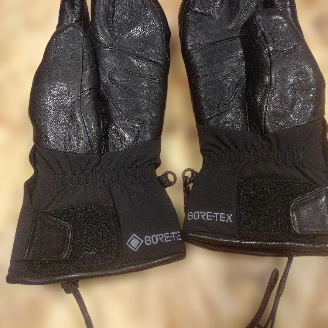 ARC'TERYX GORE-TEX ミトングローブ 黒