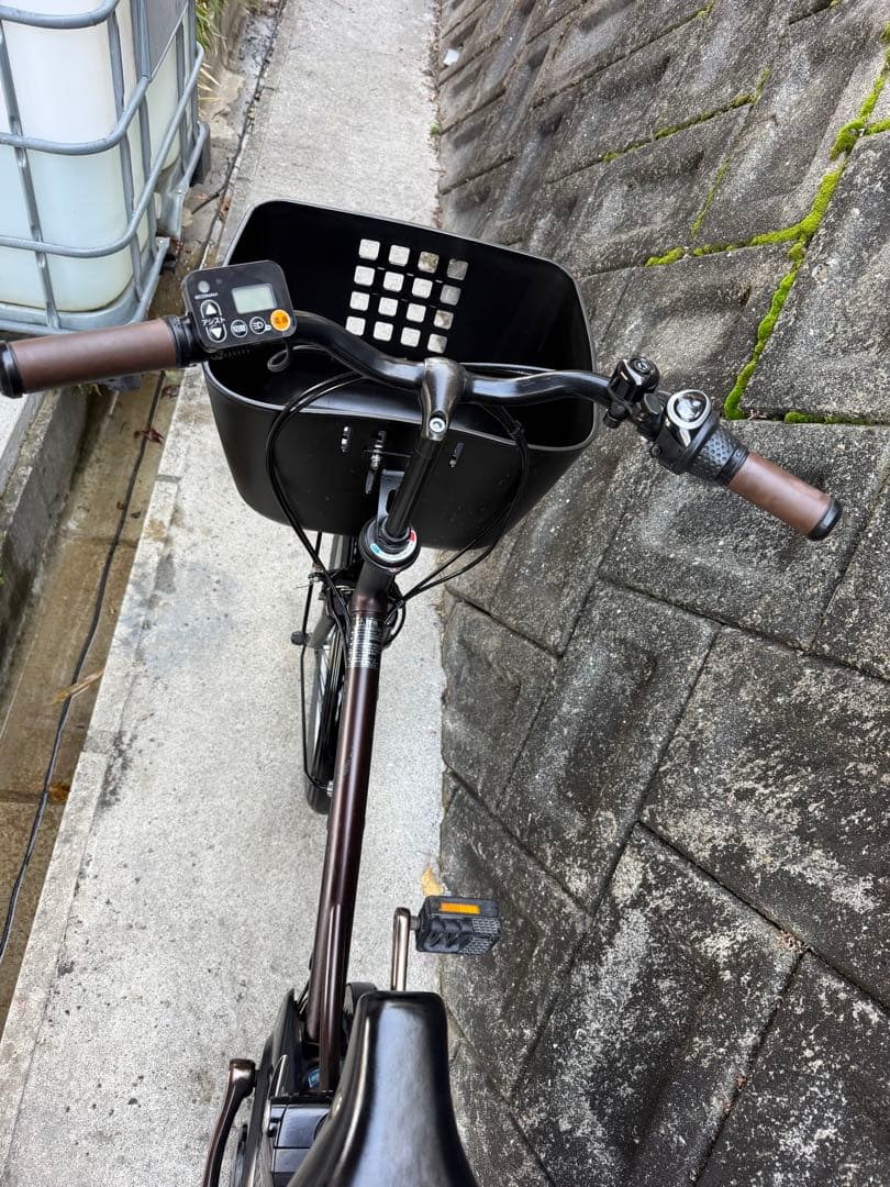 Panasonic 電動アシスト自転車 グリッター バッテリー8ah