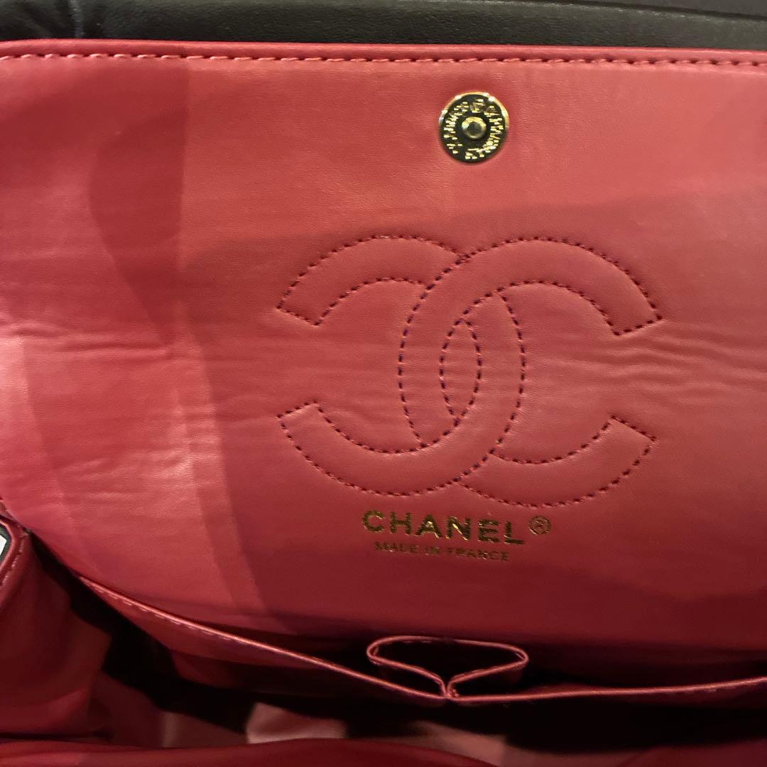 【新品】CHANEL キャビアスキン　キルティング　ショルダーバッグ　ノベルテ