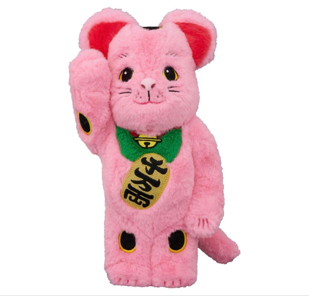 BE@RBRICK 招き猫 着ぐるみ 桃色 400％