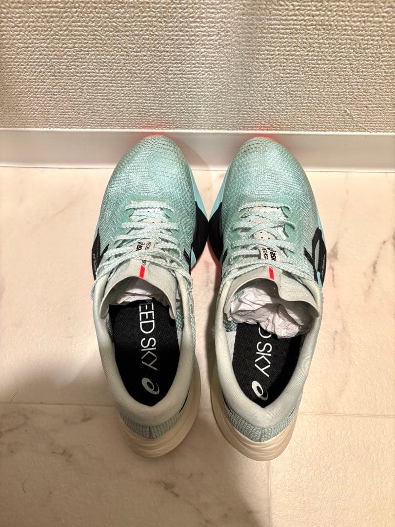 【値下げ】3/25まで　ASICS メタスピード スカイ パリ 25.5cm