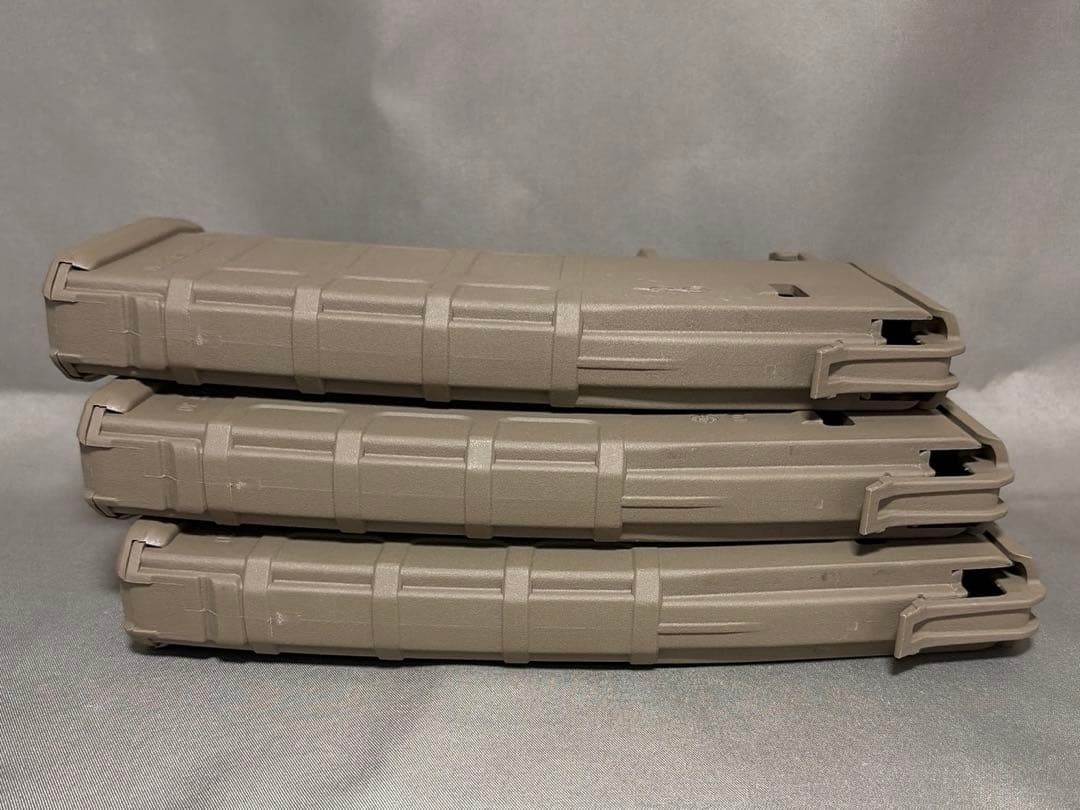 【廃盤美品】MAGPUL PTS製　次世代M4用PMAG タンカラー