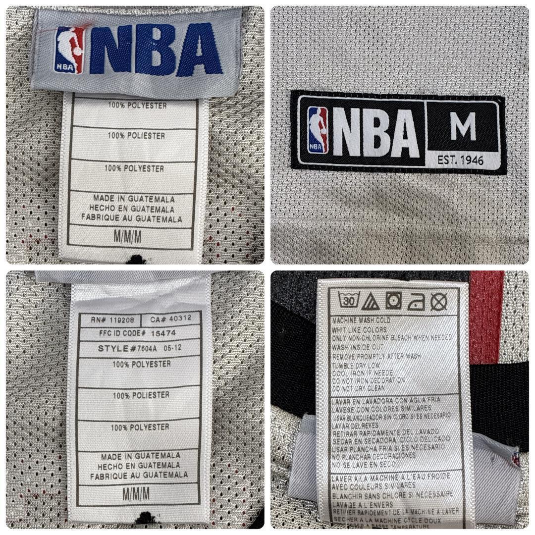 NBA BULLS ブルズ ユニフォーム バスケゲームシャツ 両面プリント M