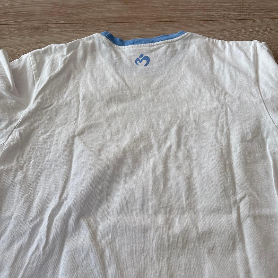 ミセスグリーンアップル　Tシャツ/ブルー/レディース　クロップド丈