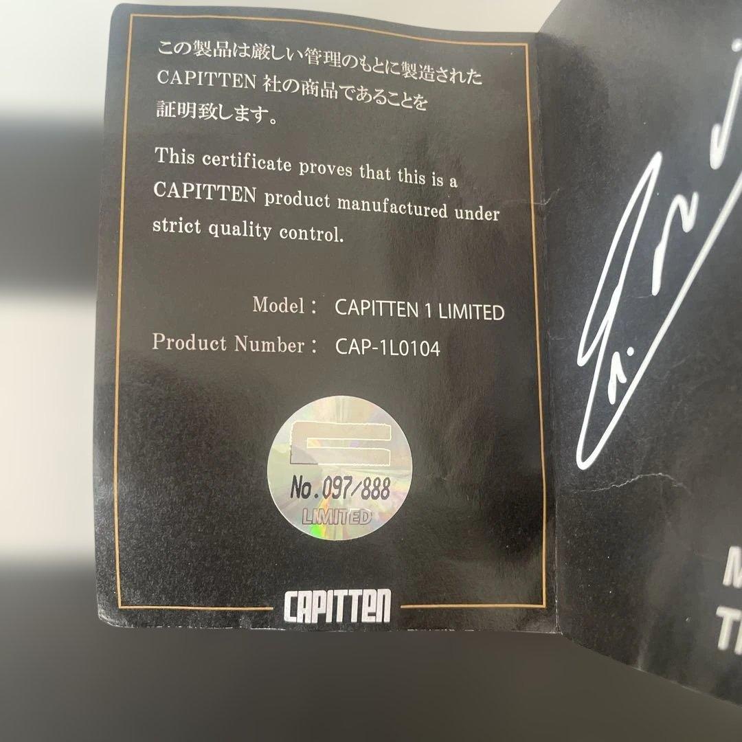 限定CAPITTEN ONE サッカーシューズ　イニエスタ直筆サイン両足入