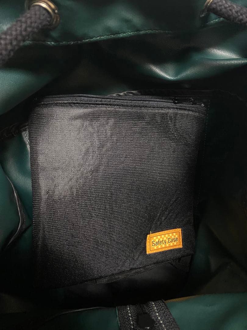 YONEX ヨネックス　ボンサック　ナップザック　リュック　刺繍　グリーン
