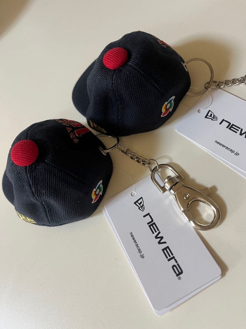 新品　WBC new era ニューエラ キーホルダー 大谷翔平16 ２点セット