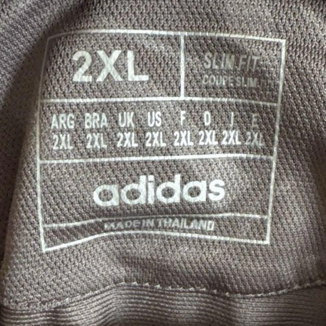 adidas レアル・マドリード 長袖ユニフォーム グレー 2XLサイズ