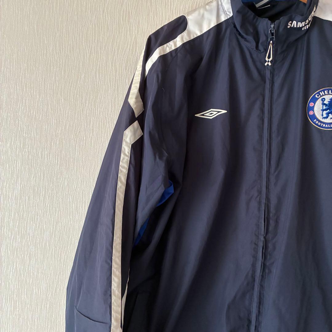 00s umbro × CHELSEA チェルシー ナイロンジャケット XXL