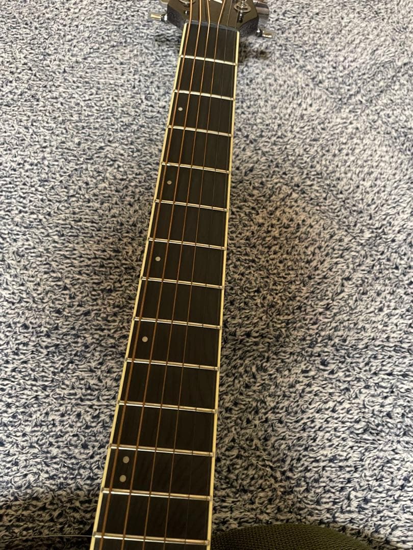 Morris エレアコ　アコギ　R-011 ダークブラウン ギターケース付き