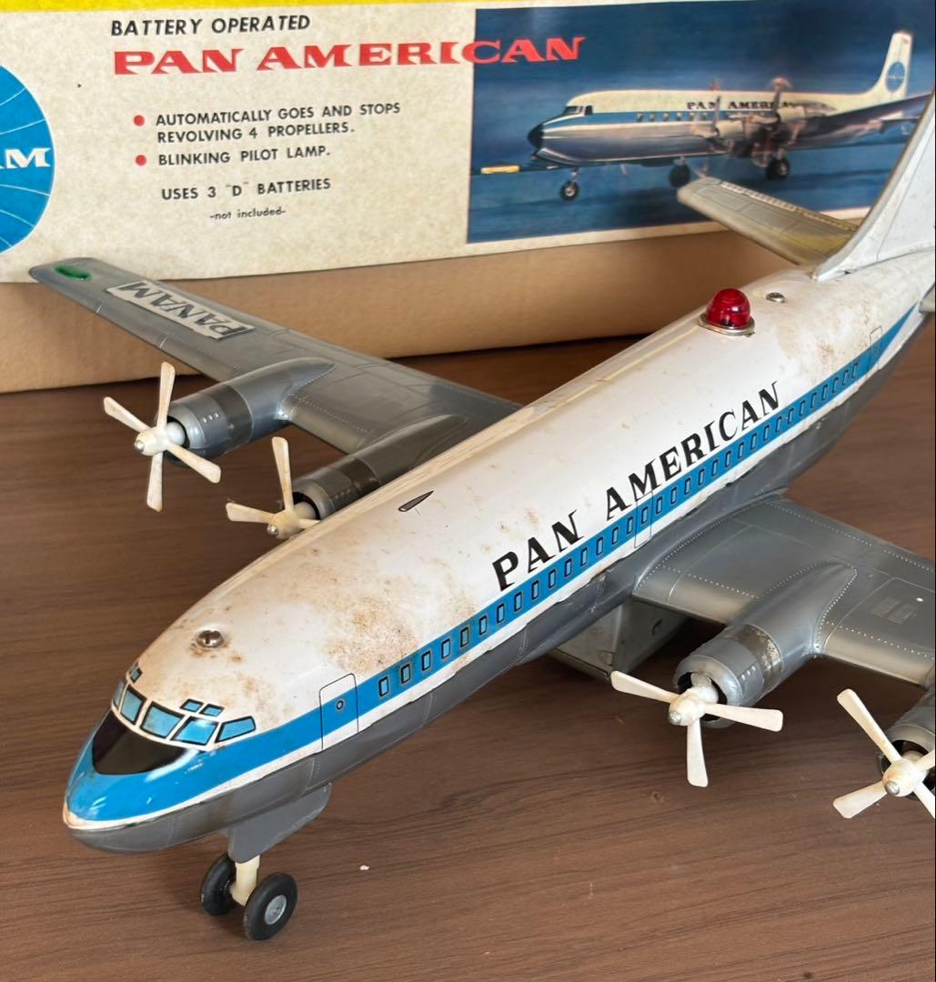 PAN AM 乾電池動作航空機