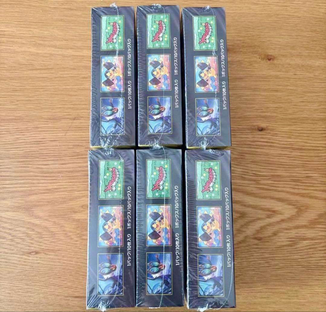 ポケモンカードゲーム MEGAドリームex シュリンク付未開封 6BOX