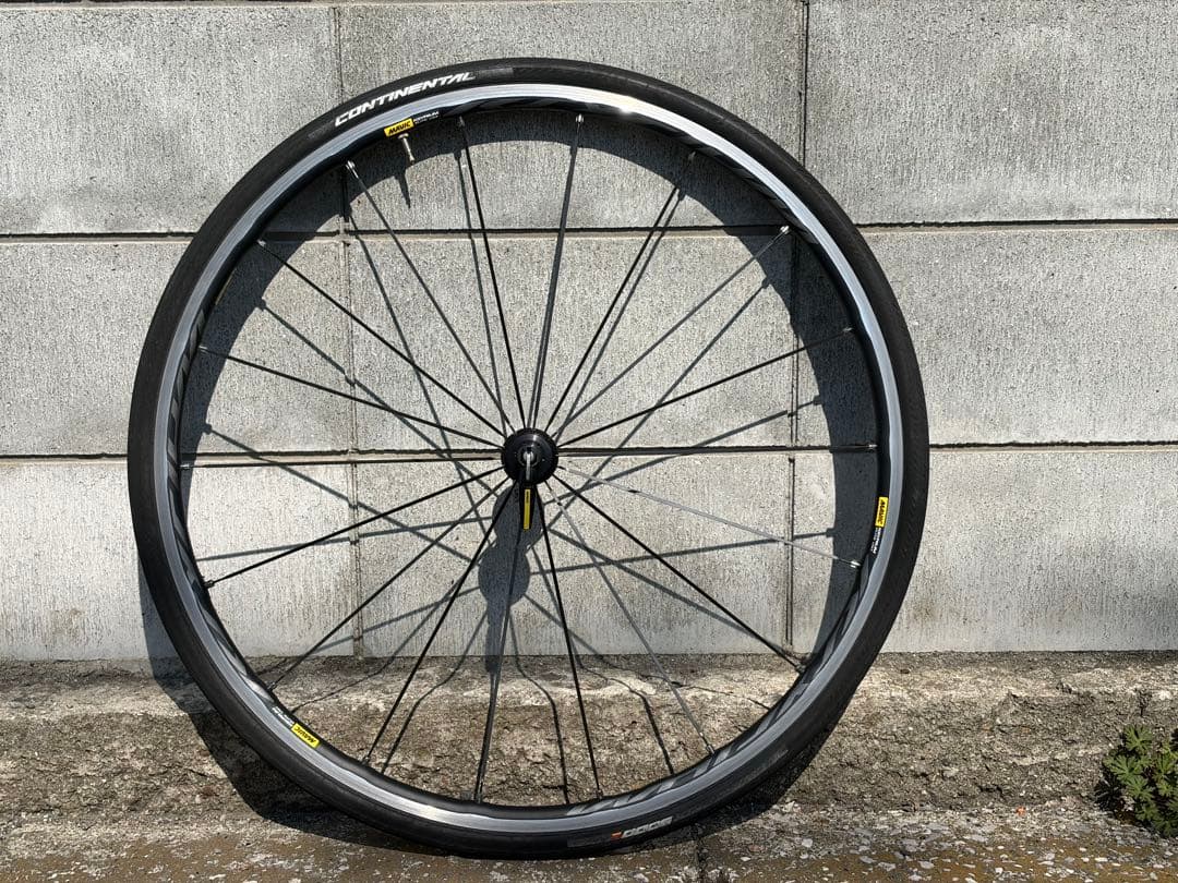 mavic ksyrium elite ust 前後セット タイヤ付き