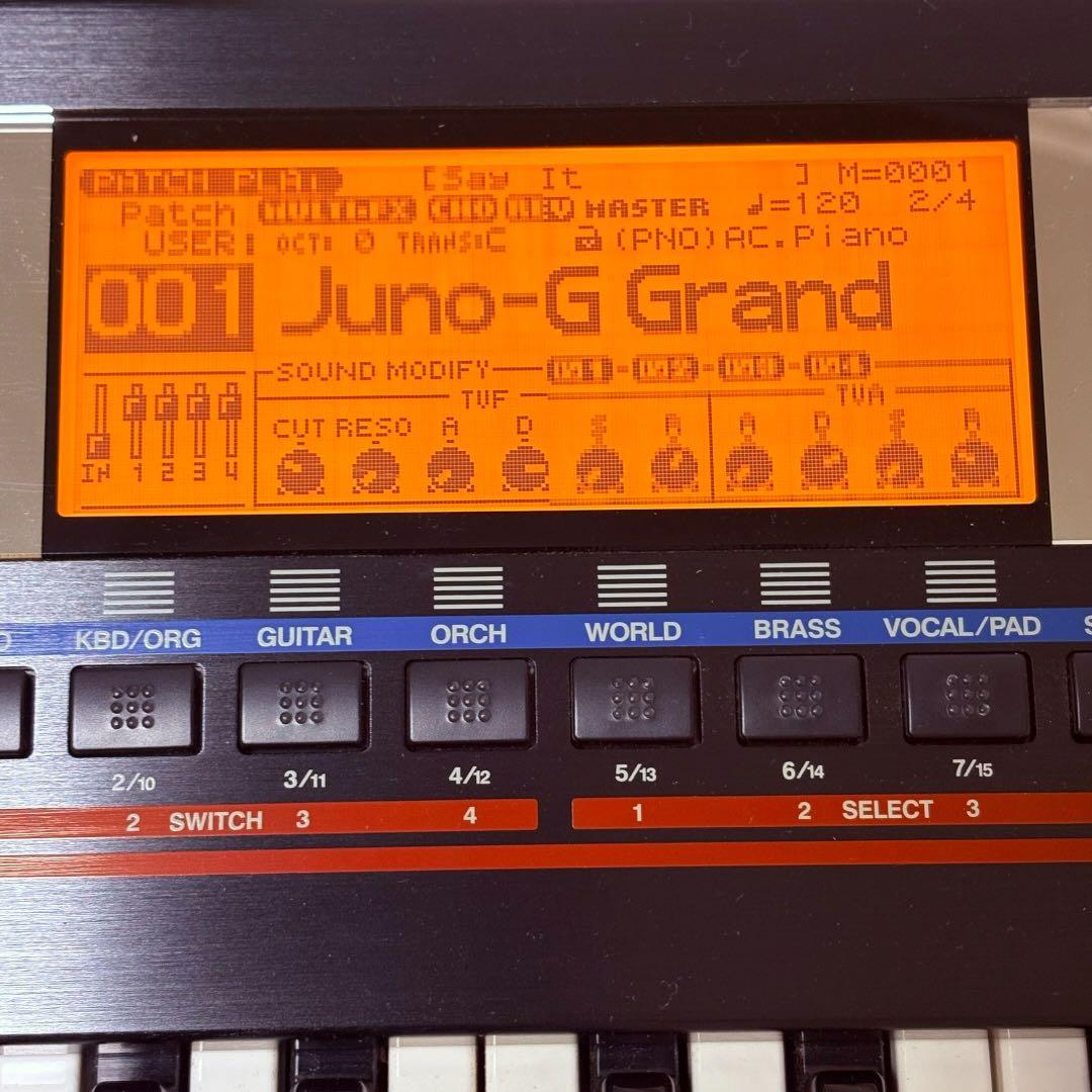 【美品/Ver.2】Roland JUNO-G シンセサイザー 付属品完備