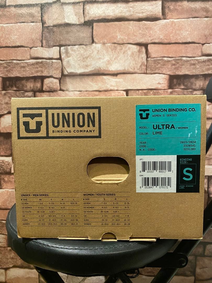 UNION ULTRA wm's（Sサイズ）レディース23-24