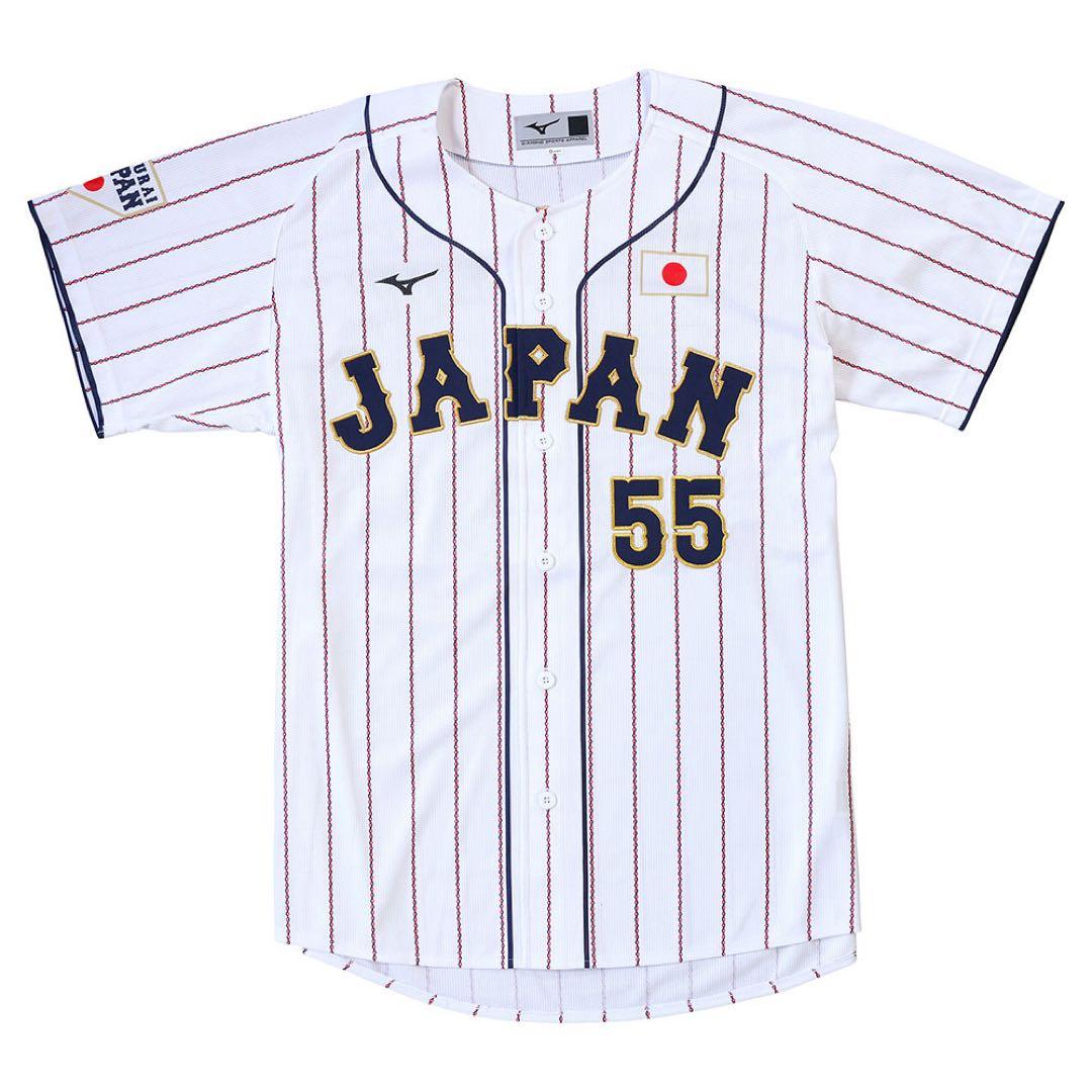 ぺ*ー様 侍ジャパン レプリカユニフォーム（ホーム）22年モデル#55 村上宗隆
