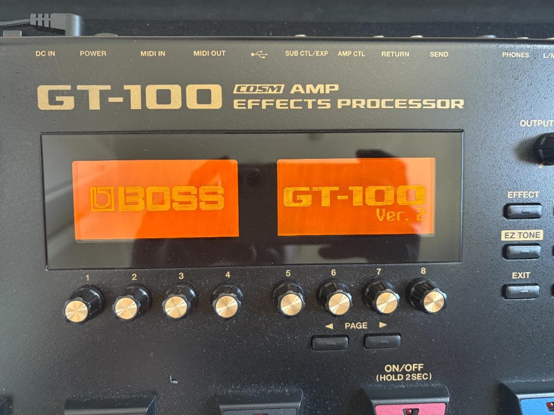 BOSS GT-100　これ以上のフロアマルチはない！