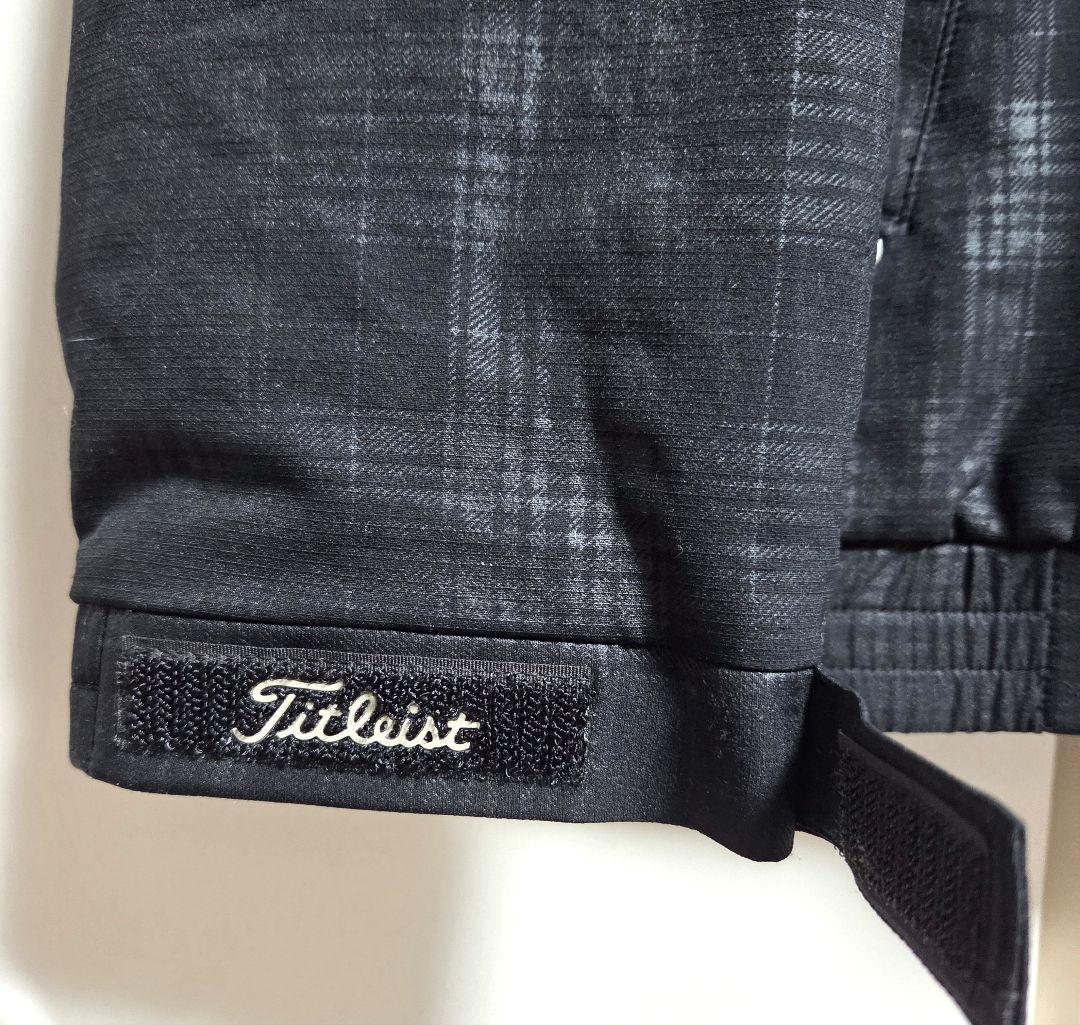 Titleist タイトリスト ジャケット ブルゾン ブラック チェック柄 XL