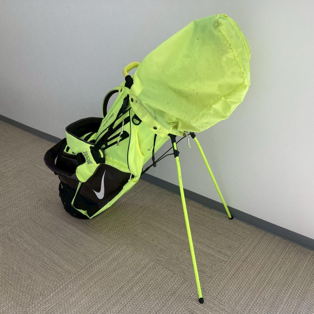 希少品 NIKE AIR HYBRID スタンド式 キャディバック ボルトカラー