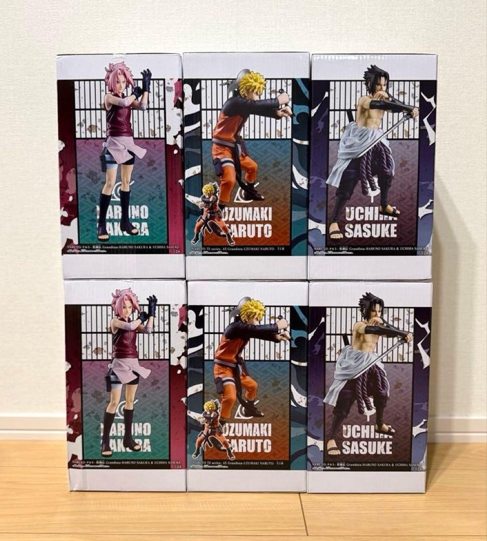 NARUTO Grandista うずまきナルト うちはサスケ 春野サクラ