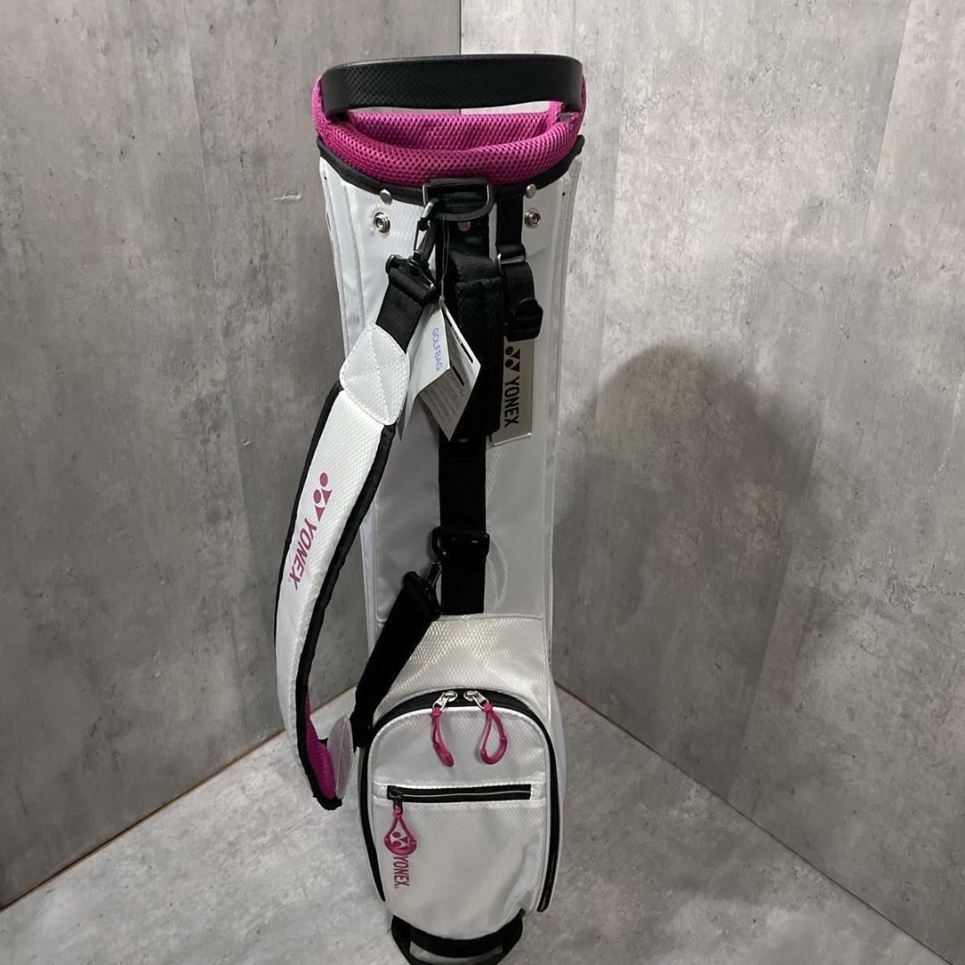 未使用 YONEX ヨネックス ゴルフバッグ CB-3851 軽量モデル ピンク
